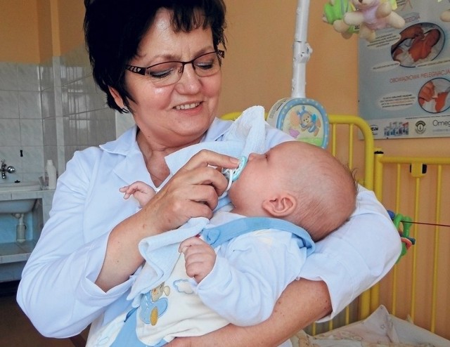 Doktor Lidia Kuchta jest pod wrażeniem zmiany decyzji matki chłopczyka jest ordynator oddziału dziecięcego.