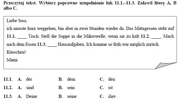 Egzamin gimnazjalny 2018. Język niemiecki - sprawdź, czy zdasz!