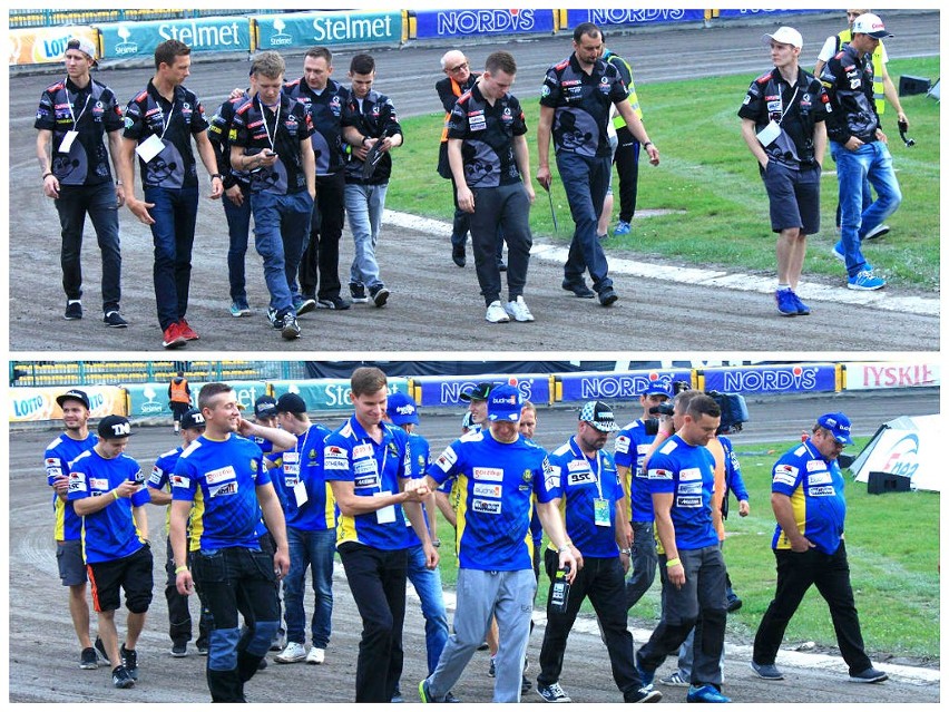 Lubuskie derby. Atmosfera w parkingu przed meczem Falubaz - Stal (zdjęcia)