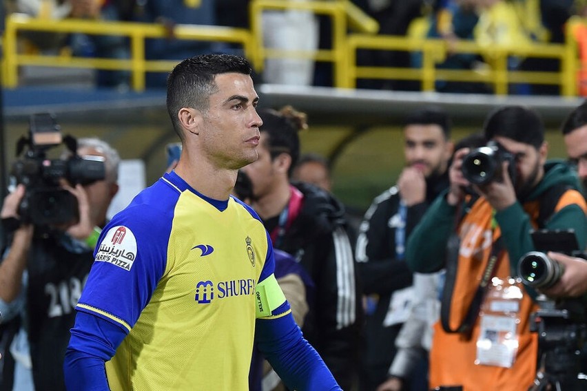 Wyniosły atakujący Al-Nasr Rijad, Cristiano Ronaldo
