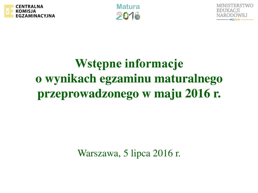 Matura 2016. WYNIKI. Kiedy wyniki matur? Gdzie sprawdzić...