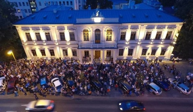 Na zdjęciu: jedna z ubiegłorocznych manifestacji przed Sądem Okręgowym w Lublinie