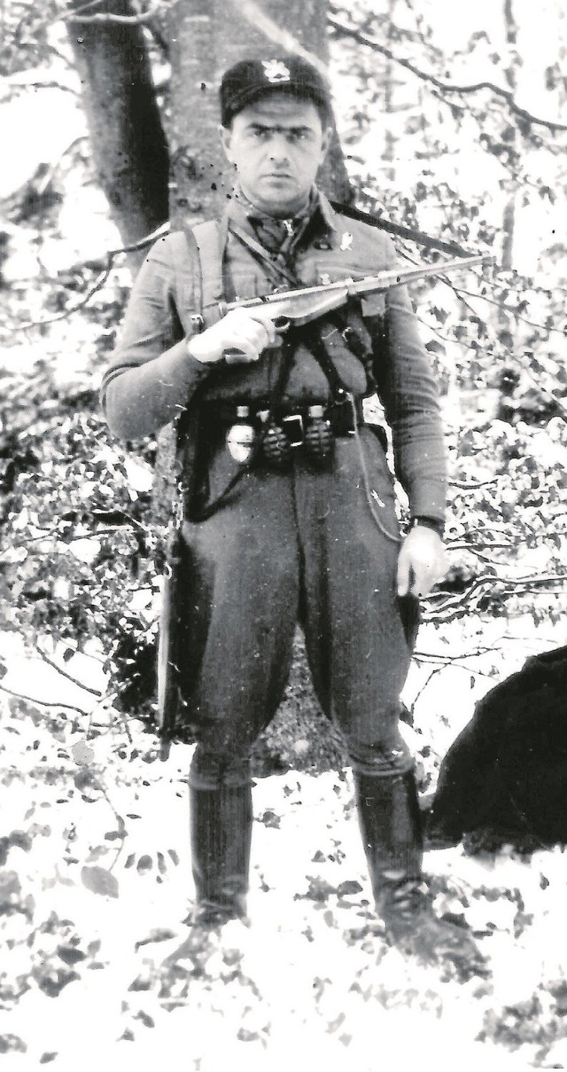 Jan Piwnik "Ponury", dowódca zgrupowania partyzantów w Górach Świętokrzyskich