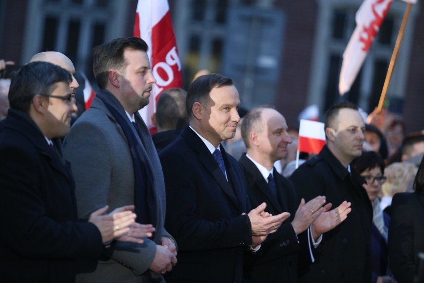 Prezydent RP Andrzej Duda w czwartek, 9 marca, odwiedził...