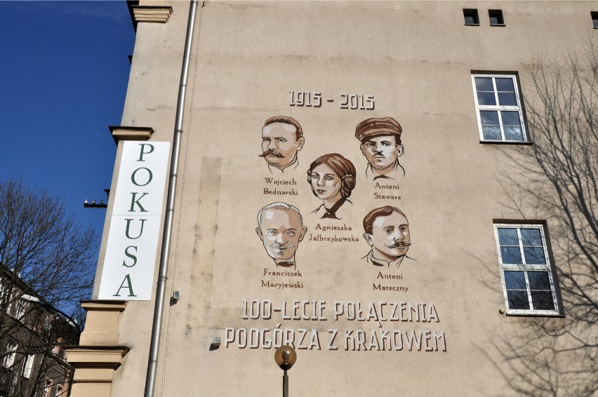 W Przegorzałach pojawił się nowy mural. Te już istnieją w Krakowie [ZDJĘCIA]