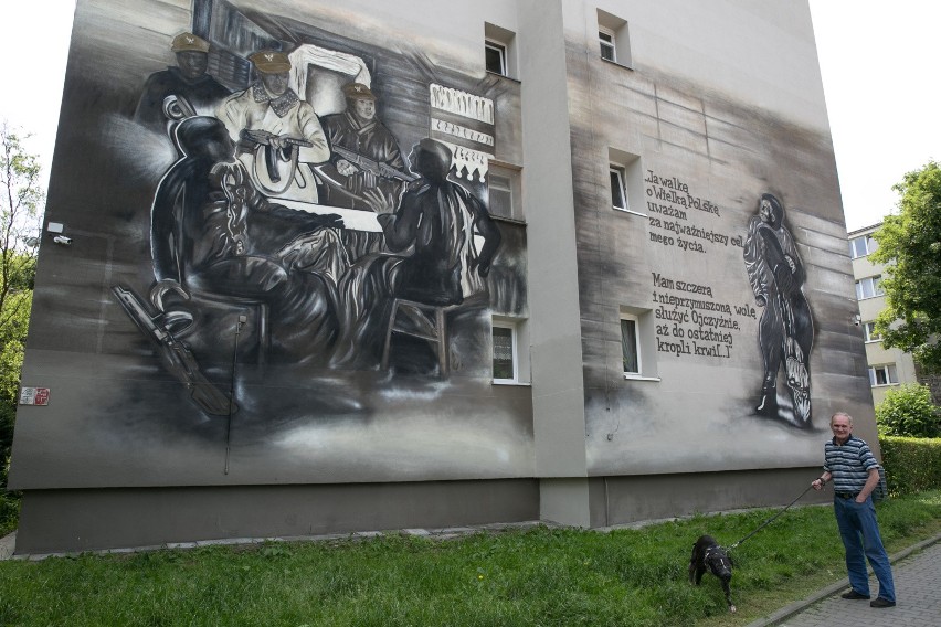 W Przegorzałach pojawił się nowy mural. Te już istnieją w Krakowie [ZDJĘCIA]