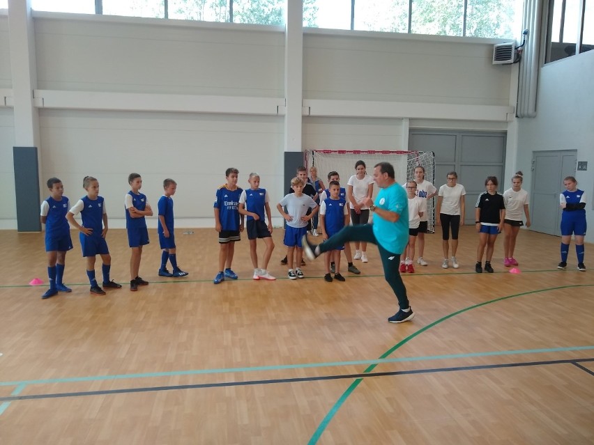 Trening z olimpijczykami w nowej hali w Zgierzu. „Wielka Olimpijska Lekcja WF"