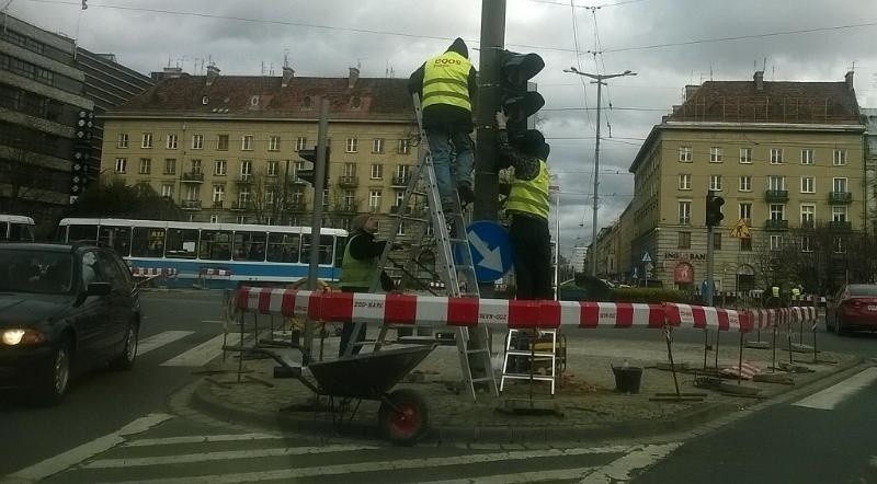 Przeciągający się remont na pl. Kościuszki