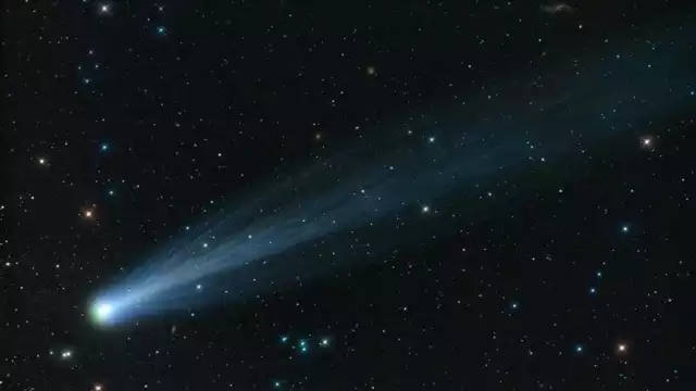 "Zielona" kometa ostatni raz widziana była w czasach epoki lodowcowej.