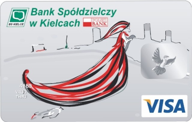 Tak wygląda karta płatnicza Banku Spółdzielczego w Kielcach