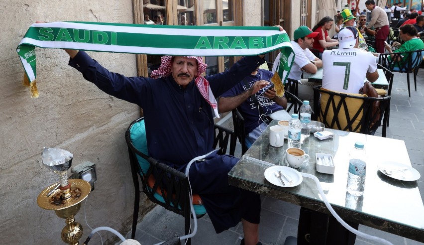 Mundial 2022. Trybuny Stadium Lusajl pulsowały. Kibice świadkami sensacji [GALERIA]