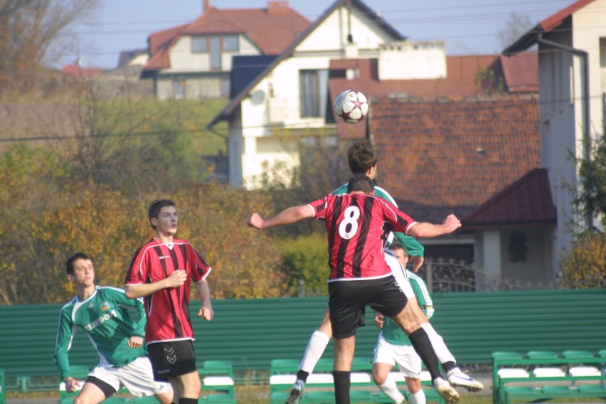 Zieleńczanka Zielonki - Karpaty Siepraw (5.11.2011, IV liga)
