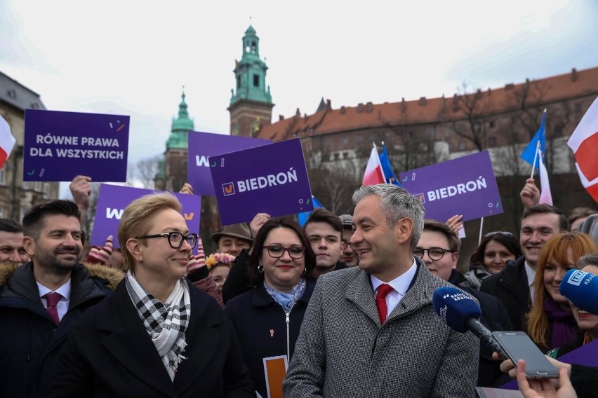 Wybory do Parlamentu Europejskiego 2019. Robert Biedroń daje jedynkę swojemu partnerowi