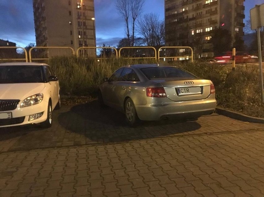 Mistrzowie parkowania w Toruniu. Dla nich inni się nie liczą...