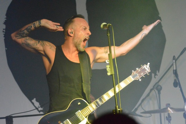 22.09.2017 zielona gora piwnica artystyczna kawon koncert rock zespol : me and that man adam nergal darski john porterfot. zdzislaw haczek / gazeta lubuska