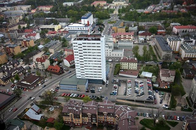 Urząd Miejski w Białymstoku i panorama centrum. W tym roku miasto przeznaczy na promocję 6,8 mln. zł.