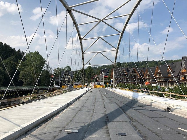 Tak wygląda postęp prac przy budowie węzła drogowego w Poroninie - zdjęcia z 5 września 2018 roku