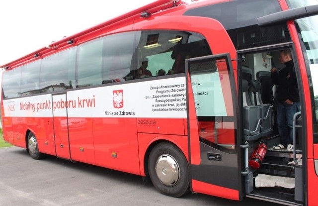 Do Łowoszowa przyjedzie nowoczesny mobilny punkt poboru krwi.