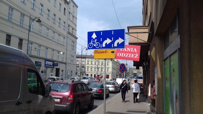 Na krakowskich ulicach tworzą się dziś duże korki