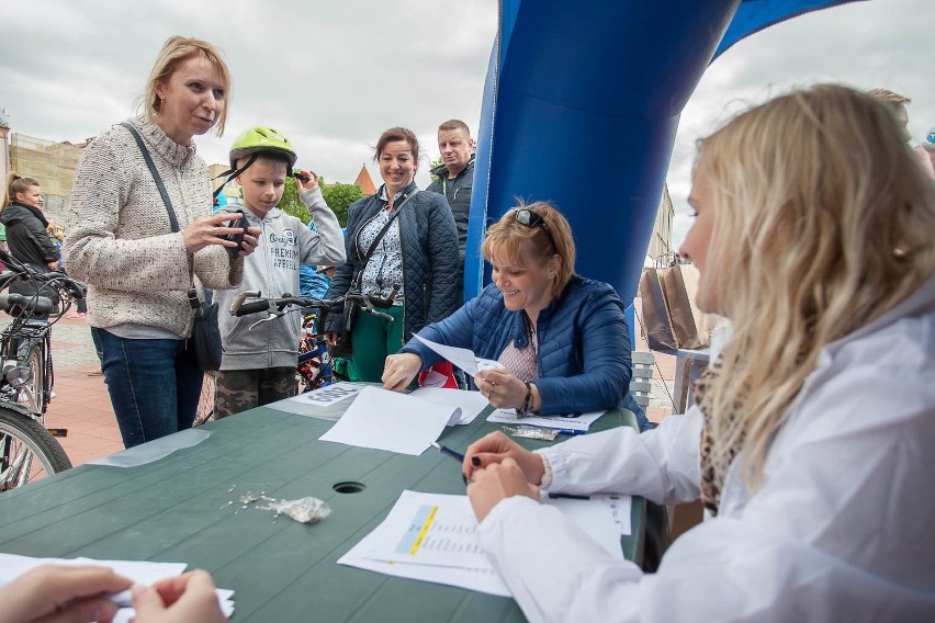 To była mega impreza. Ponad stu młodych rowerzystów pojawiło...