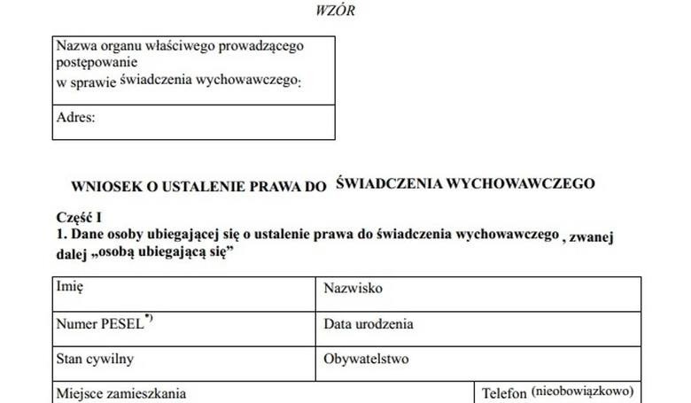 JAKIE DOKUMENTY DO 500+, WNIOSKI DOKUMENTÓW, KTÓRE TRZEBA...