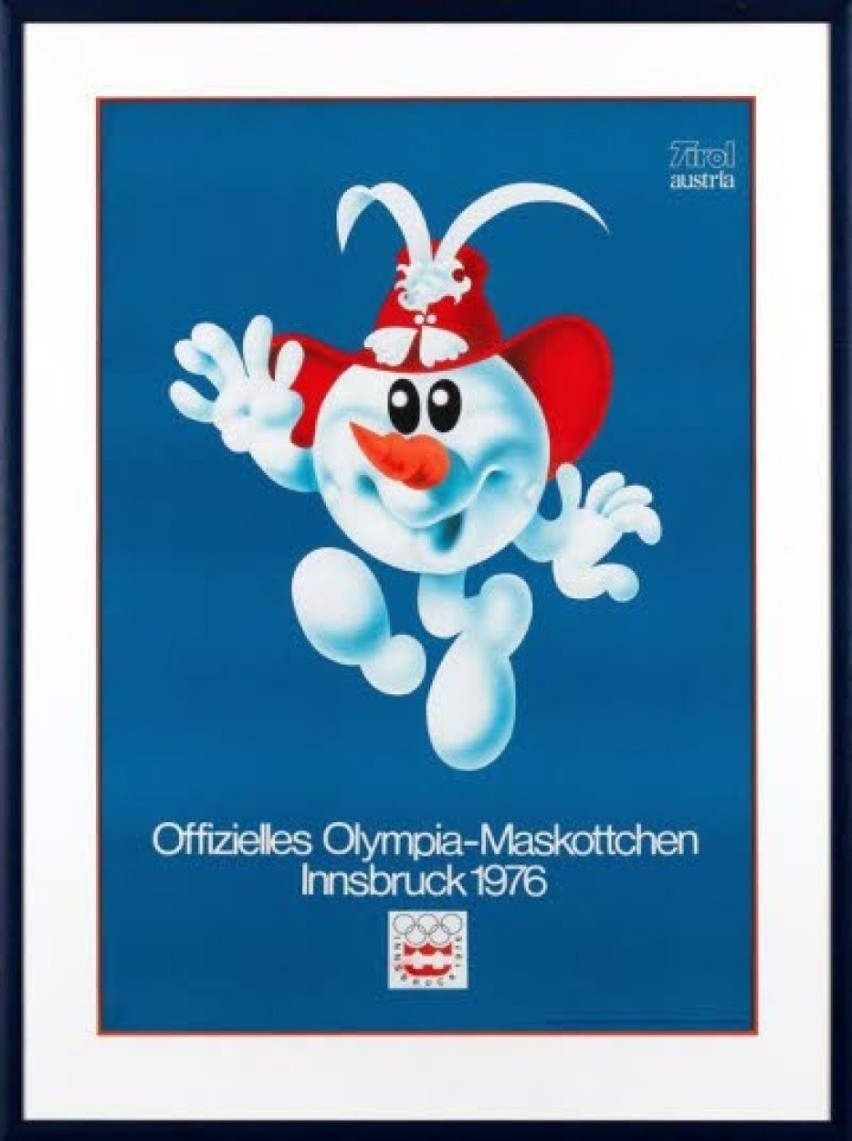 1976 Innsbruck - Schneemann (bałwanek)