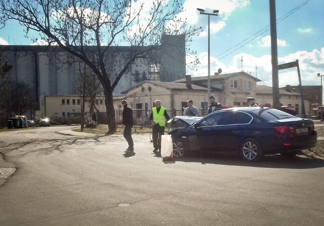 Do zderzenia na ulicy Bydgoskiej doszło przed południem