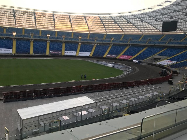 Tor na Stadionie Śląskim jest już niemal gotowy do ścigania