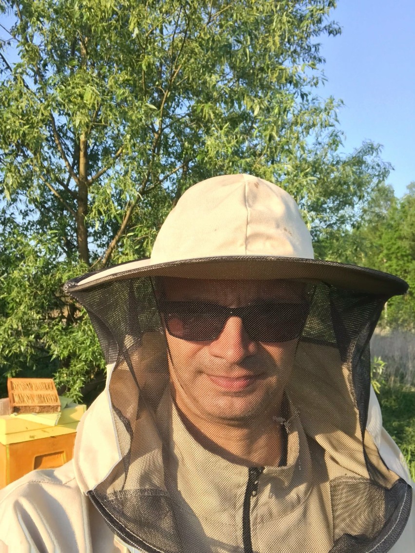 Wielką pasją Grzegorza Forkasiewicza stały się pszczoły