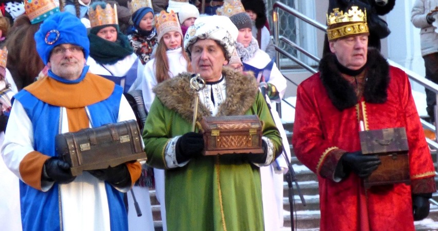 Buscy Trzej Królowie 2017 to (od lewej): Adam Biskup,...