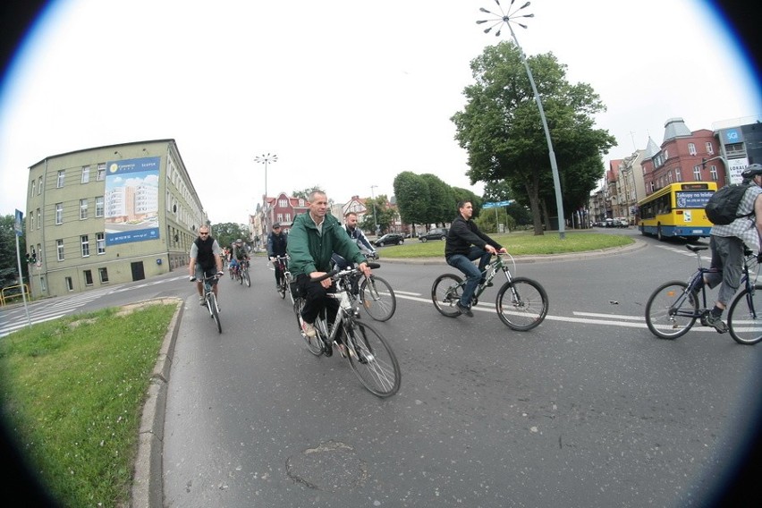 Parada rowerowa w Słupsku