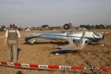 Szczepankowo. Cessna 152 rozbiła się pod Łomżą. Wypadek lotniczy bada komisja (zdjęcia, wideo)