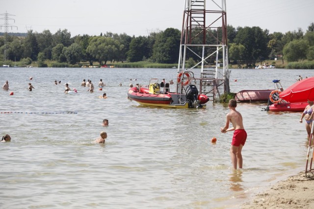 Jezioro Pławniowice - jakość wody jest tu doskonała.