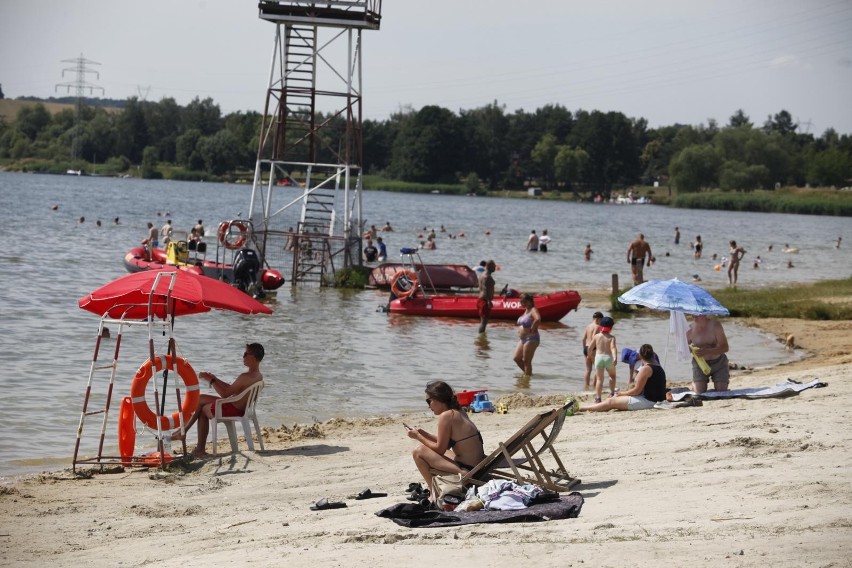 Jezioro Pławniowice i Słoneczna Plażą Niewiesze. Jakość wody...