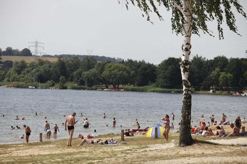 Jezioro Pławniowice i Słoneczna Plażą Niewiesze. Jakość wody...