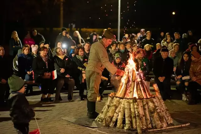 Gminne obchody Narodowego Święta Niepodległości w Grębowie w powiecie tarnobrzeskim, 11 listopada 2022 r.