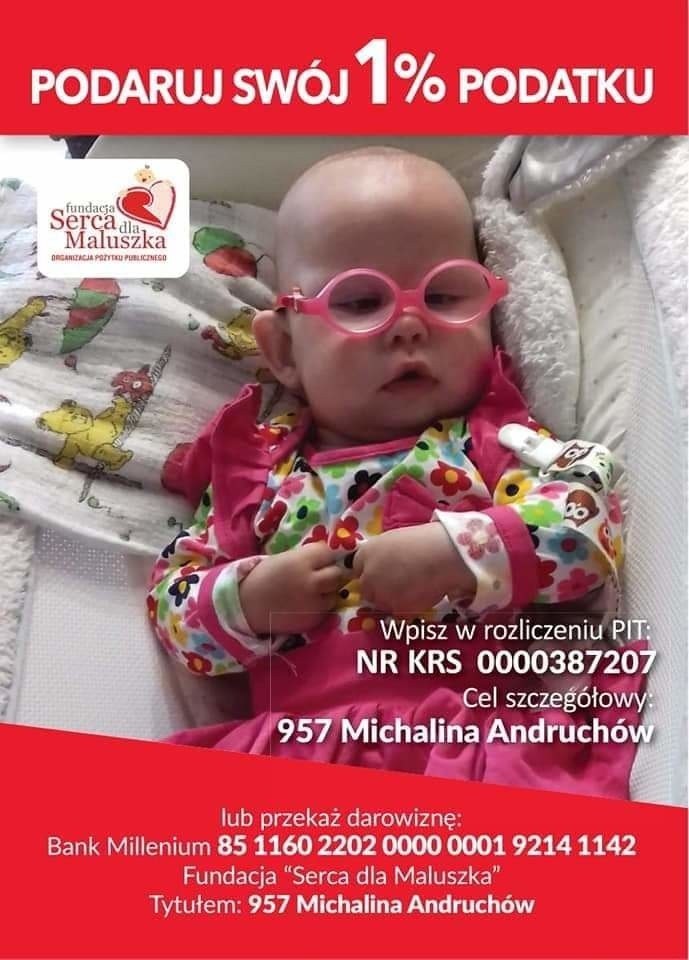 1,5-roczna Michalinka Andruchów z Brzegu została...