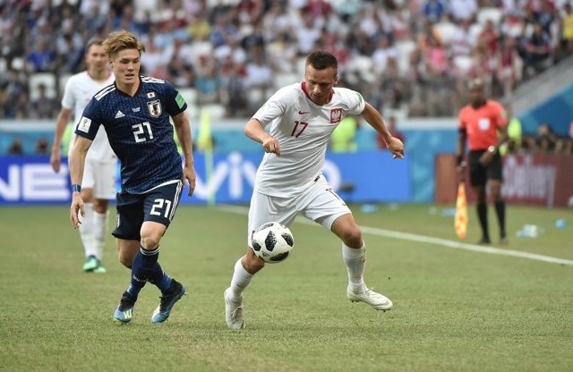 Sławomir Peszko wszedł na boisko w meczu z Japonią w 79. minucie.