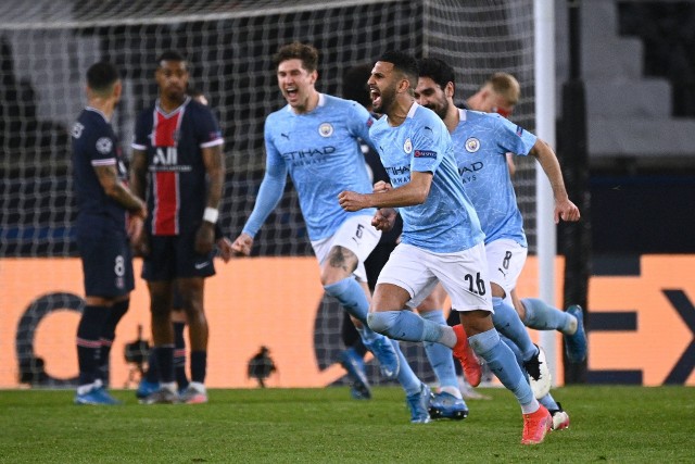 1/2 finału Ligi Mistrzów: Manchester City - Paris Saint-Germain 2:0