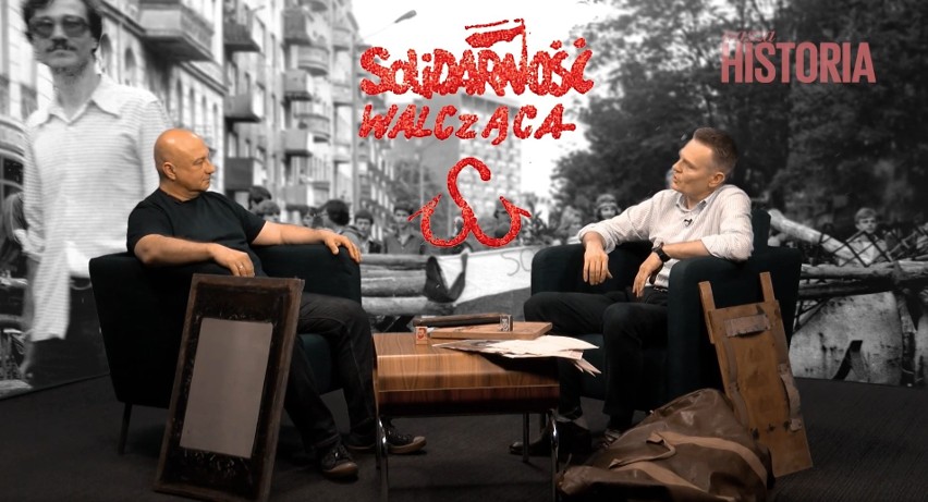 Redaktor Naczelny Tadeusz Płużański rozmawia z dr Pawłem Błażewiczem z IPN o prasie Solidarności