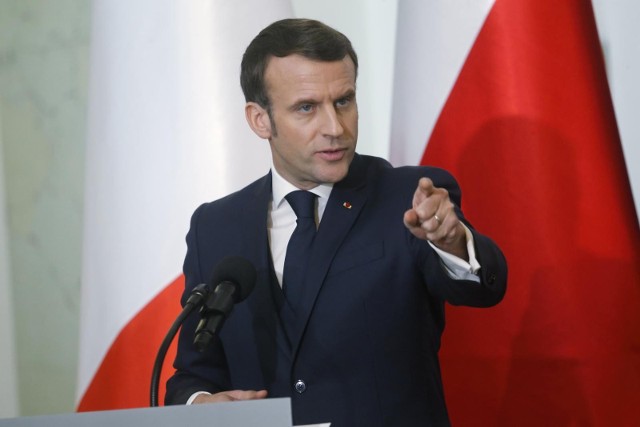 Prezydent Francji Emmanuel Macron przyznał, że nie nazwałby Władimira Putina "rzeźnikiem"
