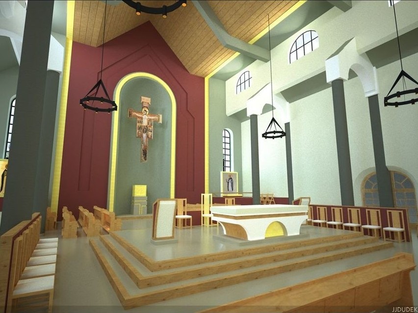 Tak będzie wyglądał kościół Dominikanów w Rzeszowie [wizualizacje]