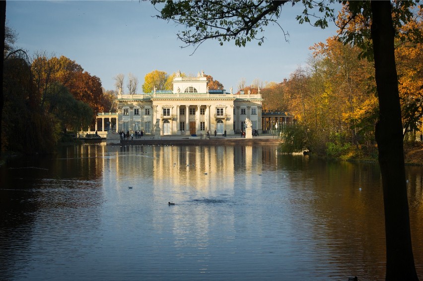 Łazienki Królewskie to jeden z najpiękniejszych parków...