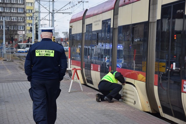 Zderzenie dwóch tramwajów w Gdańsku