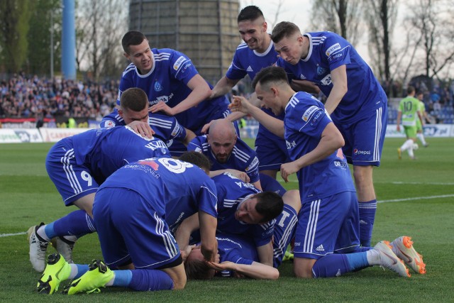 Ruch Chorzów pokonał ROW Rybnik w meczu na 99. urodziny