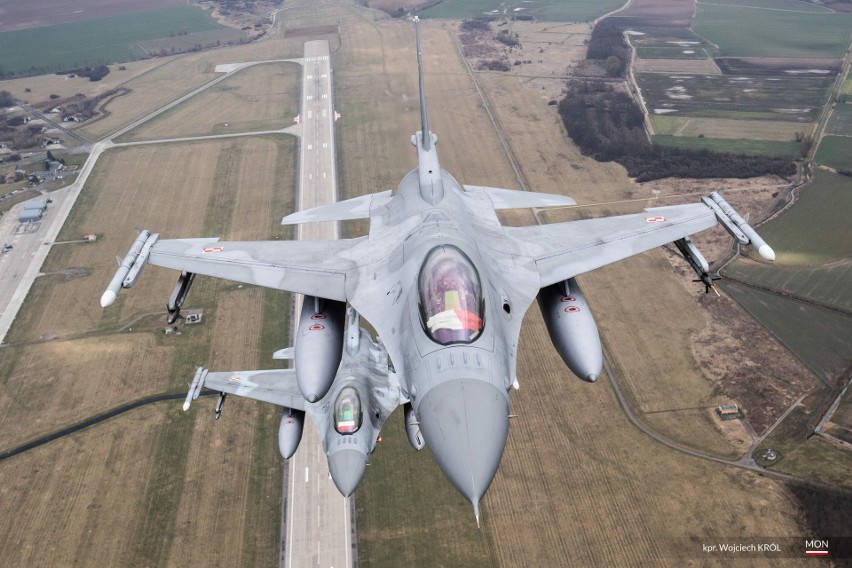 Ćwiczenia lotnictwa NATO nad Pomorzem i Bałtykiem