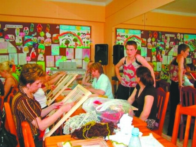 Uczestniczki pierwszej edycji Rajgrodzkiej Manufaktury również brały udział w ciekawych i co najważniejsze przydatnych warsztatach
