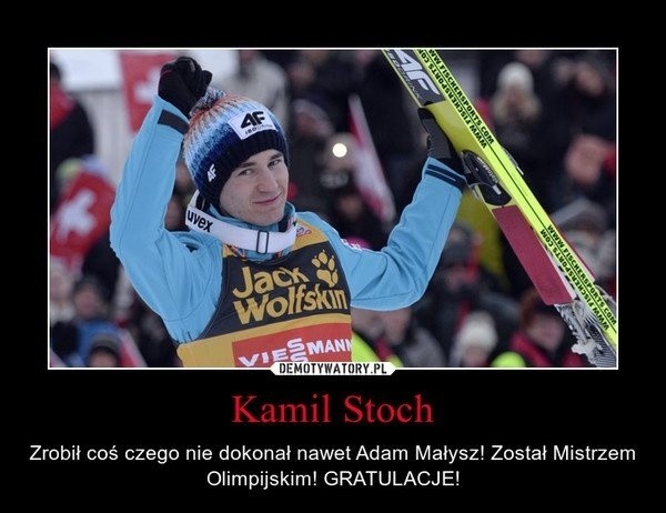 Kamil Stoch memy