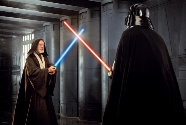 7. Obi-Wan Kenobi vs Darth Vader (Epizod IV: Nowa Nadzieja)...