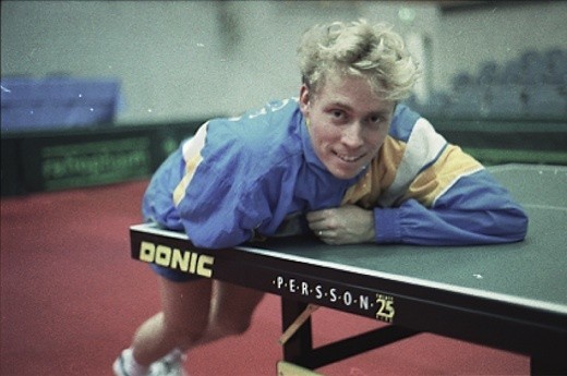 Joergen Persson to sława tenisa stołowego